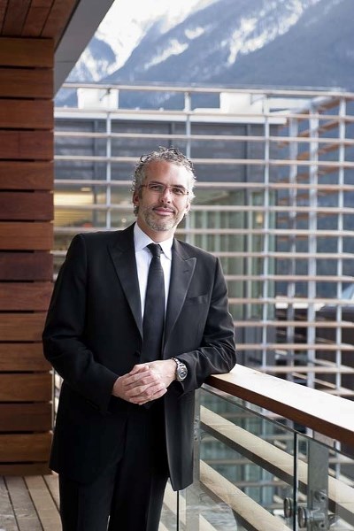 MAN WITH A MISSION – Banff Centre president Jeff Melanson is travelling the province to share his $1 billion vision to expand the 80-year-old institution into a cutting-edge
