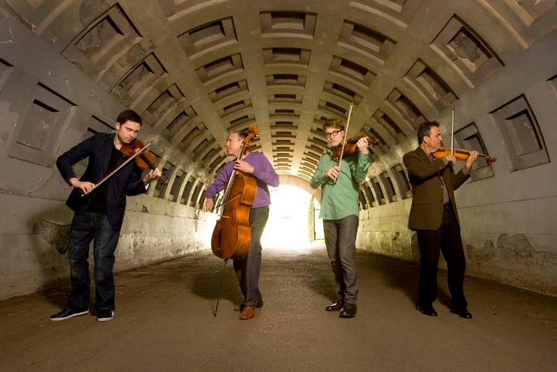 NO TUNNEL VISION – Turtle Island Quartet is renowned for its groundbreaking blend of every musical style under the sun.