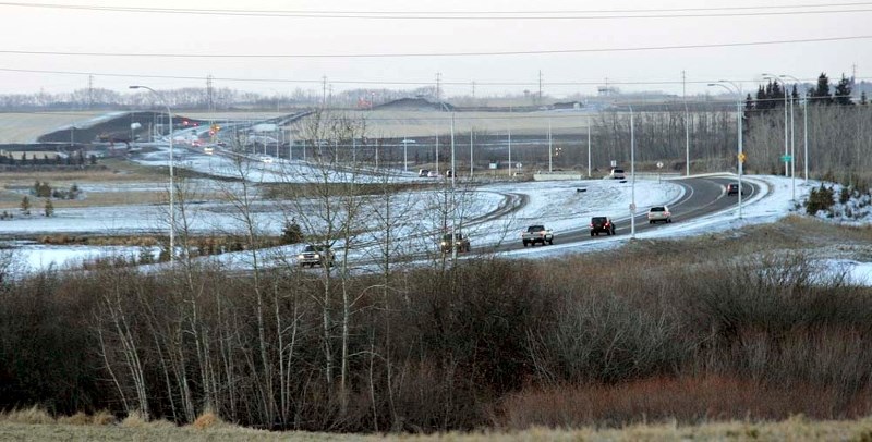 FUTURE SHOPPING AREA? – A new report suggests that Ray Gibbon Drive will eventually attract significant retail development.