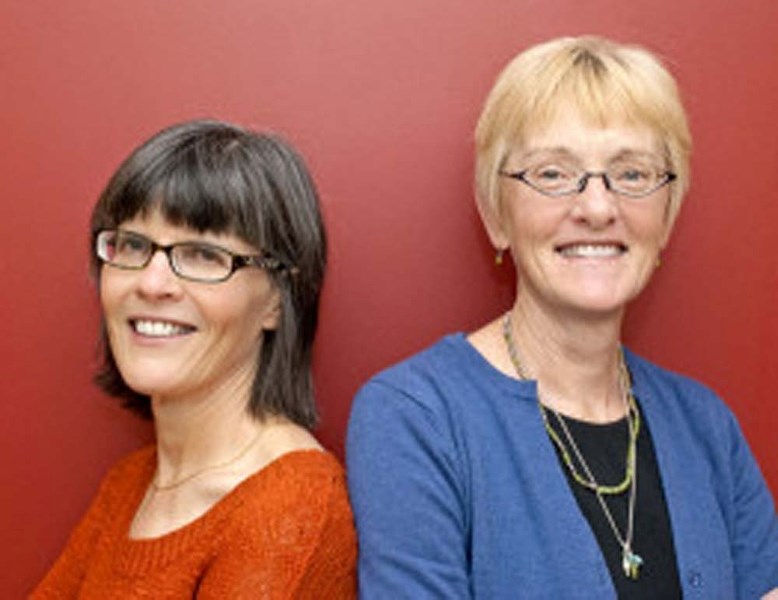 HOME COOKING – Authors Dr. Catherine Chan (left) and Dr. Rhonda Bell are researchers and nutrition professors at the U of A who took inspiration for their book from diabetic