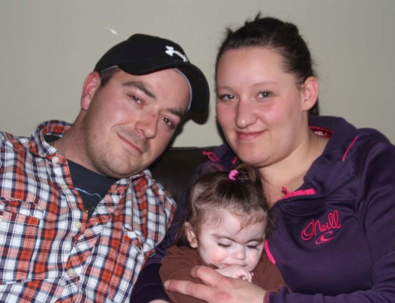 FUNDRAISING FAMILY – Mike and Kassandra Mayr are raising money for a trip to a California conference so they can learn more about Cornelia de Lange syndrome