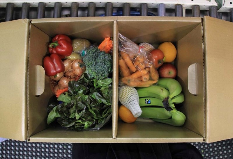 WEEKLY SHIPMENT – A membership at The Organic Box provides a weekly delivery of a box of organic produce