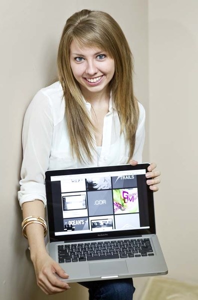 CREATIVE GRAD – Ashley Hoffman is set to graduate from the design program at MacEwan University. Along with other grads