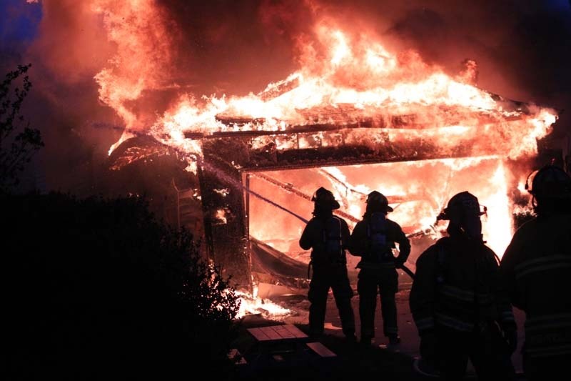 HOUSE DESTROYED – The Beck family of Morinville had its home destroyed by fire on Wednesday night.