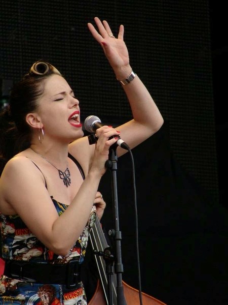 FOLK FESTER – Rockabilly singer Imelda May will be among the prominent artists performing at the 2014 Edmonton Folk Music Festival.