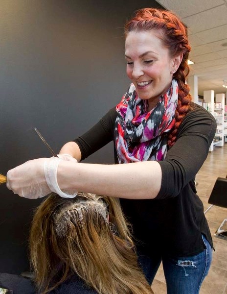 TOP DOO – St. Albert resident and hair stylist Alann Sluser has recently won Alberta Hairstylist of the Year in back to back competitions. She also works with St. Albert Food 