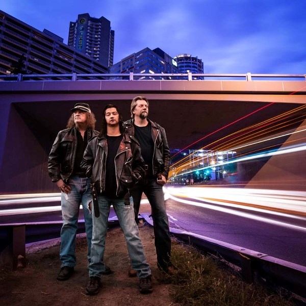 FESTIVAL BOUND – The Wayne Allchin Band (left to right): Aaron &quot;Gator&quot; Shelemey