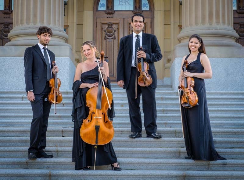 RETURN APPEARANCE – Vaughan String Quartet will appear during the St. Albert Chamber Music Recital Series.