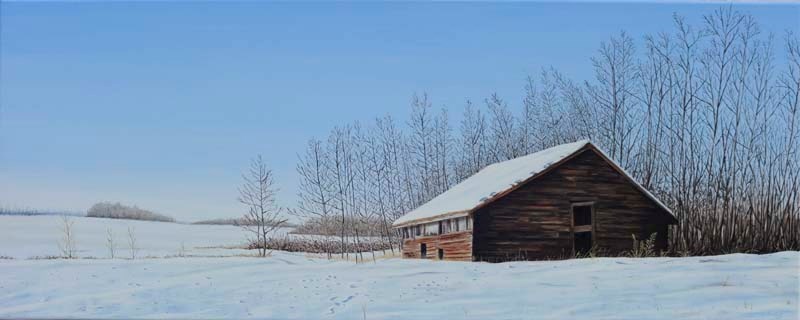 FOR SALE – Footprints is one of the works that St. Albert artist David Scott will have available for display and purchase at the Western Showcase in Calgary this week.