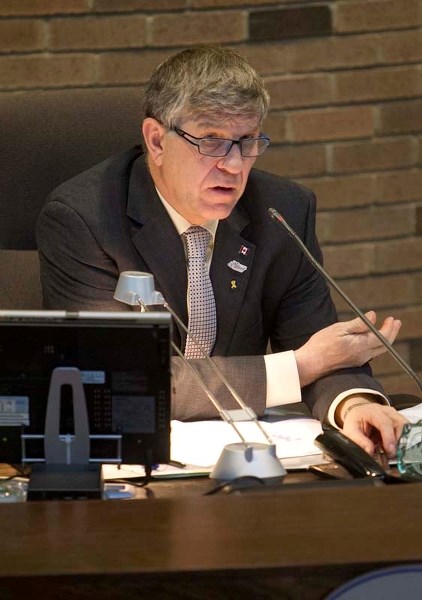 TIMELY IDEA – St. Albert Mayor Nolan Crouse would like city council meetings to start one hour earlier