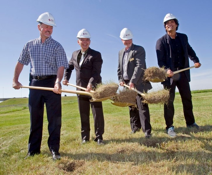 GROUND BREAKING &#8211; Alberta Minister of Finance Doug Horner