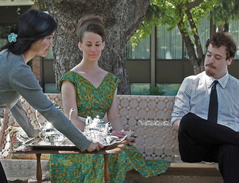 TIME TRAVEL – Danica Manley plays a café waitress