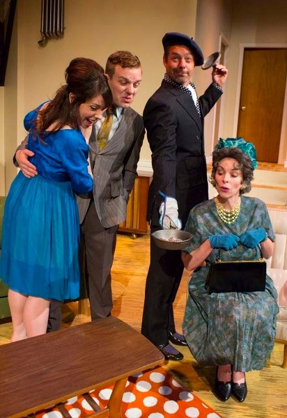 DOUBLE DATE – Left to right: Corie (Rachel Bowron)
