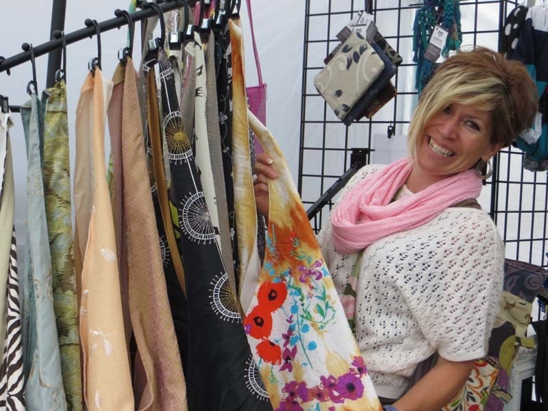 CREATIVE GENIUS – Morinville&#8217;s Cyndee Rasmussen designs all of her own purses