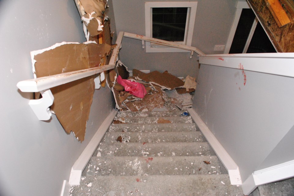 DRUG EXPLOSION &#8211; A St. Albert man has been charged with production of a controlled substance and arson