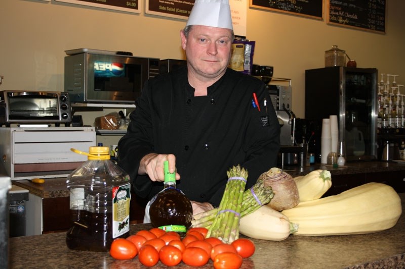 Morinville chef Douglas Adsit offers cooking classes on a range of topics at the Green Bean Coffee House &amp; Bistro