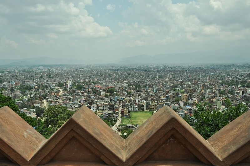 CLEARLY MAJESTIC – Kathmandu valley on a clear day.