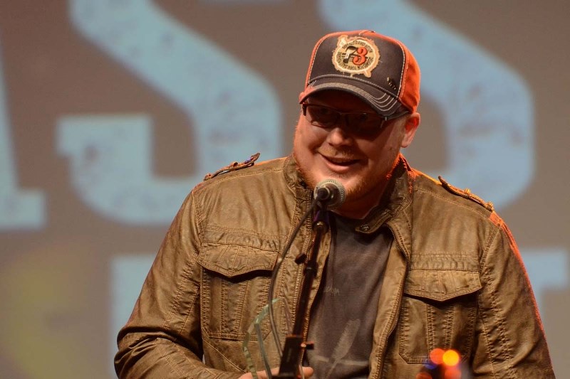 – Travis Switzer is a two-time winner of the Canadian Country Music Association All Star Band Bass Award. He also won the award pictured here in 2013.