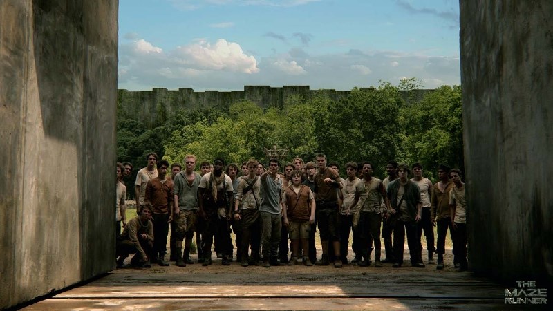 Scene from The Maze Runner.