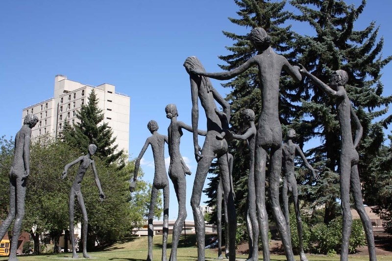 – Taking the bus to Calgary and then using that city&#8217;s transit tour options allows travellers to take in the sights &#8211;such as the well-known Family of Man statues