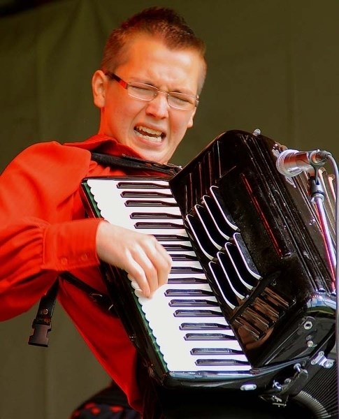 Accordionists Jordan Rody and Scott Heathcote make their St. Albert debut at the Crown &amp; Tower&#8217;s premiere Oktoberfest.