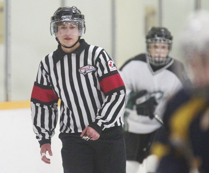 INTERNATIONAL REFEREE – Lacey Senuk of St. Albert has been assigned to work the 2015 women&#8217;s U18 world championship in Buffalo. It&#8217;s the third International Ice