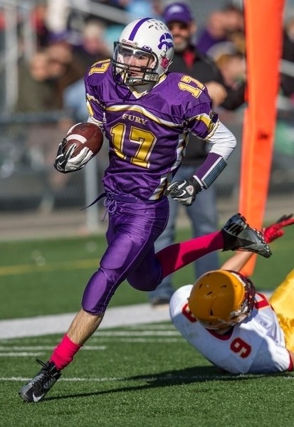 SUPER STUHT – It was the Jesse Stuht show two weeks ago against the Fort Saskatchewan Lightning as the Grade 9 quarterback for the St. Albert Fury rushed for 381 yards on 10
