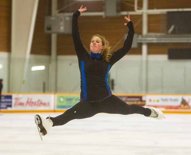 GRACE ON ICE &#8211; Elisabeth Taylor of the St. Albert Skating Centre qualified for the Skate Canada Challenge Championships next month in Pierrefonds