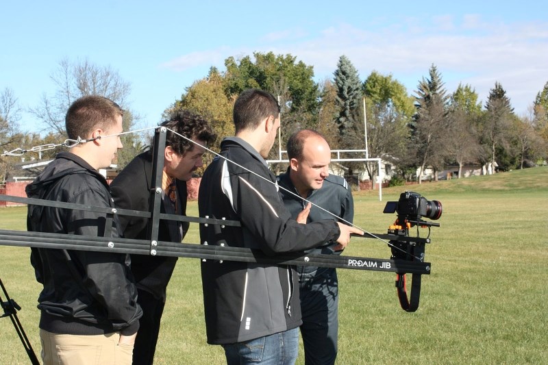 Jason Medwid (far right)