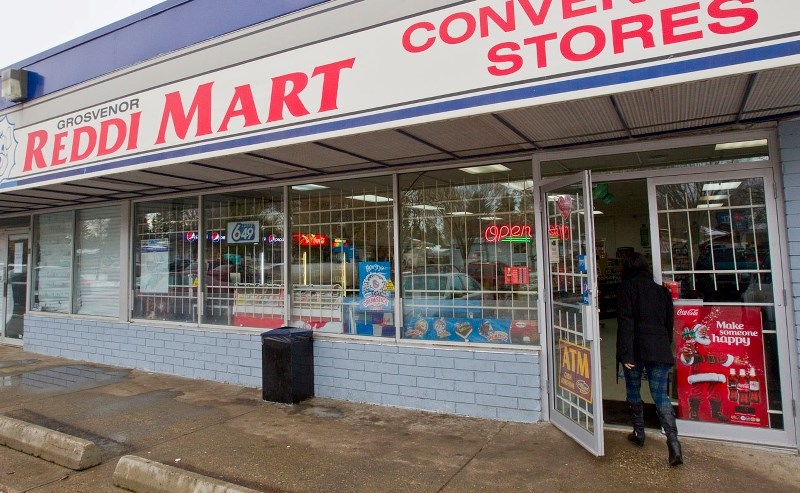 The Reddi Mart along Grosevenor Road has been robbed three twice in the last two weeks with one attempted robbery on Wednesday by a lone individual wearing a Santa beard.