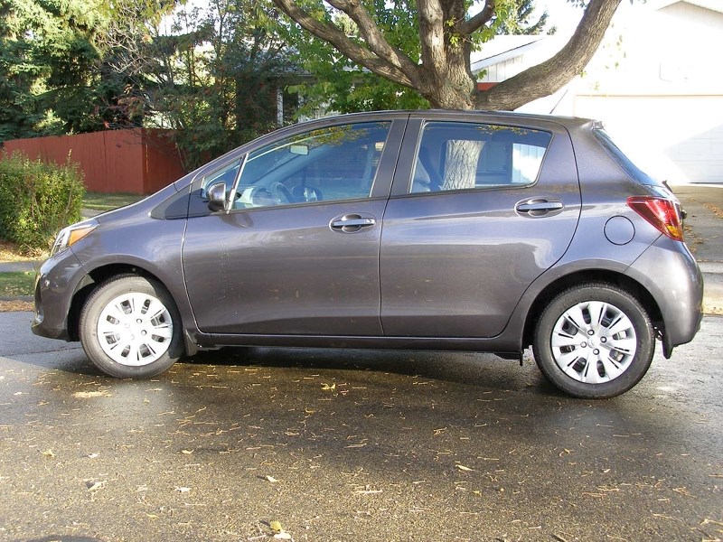 The sporty five-door Yaris SE with new grille