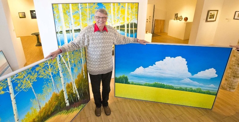Edmonton painter Jim Visser has a new exhibit of large works coming to Art gallery of St. Albert for Dec. 4.