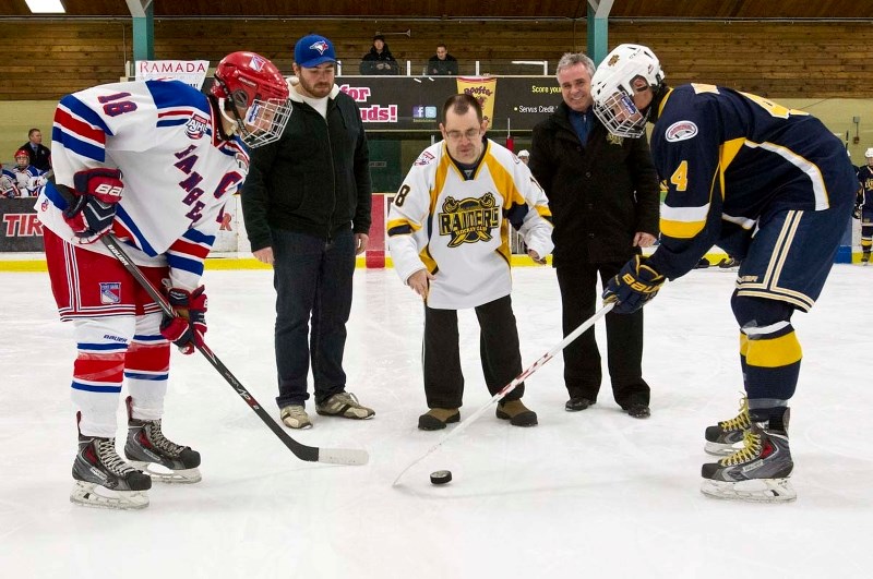 PUCK DROP – Phil Zuk of the St. Albert Warriors
