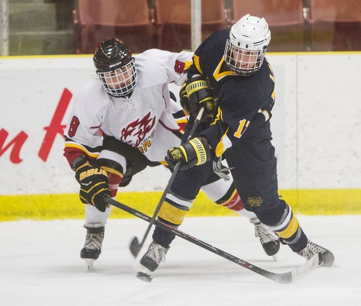 SNIPER – Megan Lalor of the St. Albert Slash is the Alberta Major Midget Female Hockey League&#8217;s top goal scorer with 17 in 20 games after Wednesday&#8217;s hat-trick in 