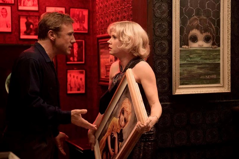 Amy Adams and Christoph Waltz in Big Eyes