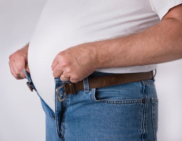 BAD SIGN – A big belly can increase your risk of death even if you have a healthy body mass index
