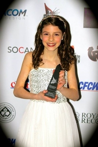 St. Albert&#8217;s Hailey Benedict takes home the Fan Choice Award from the Association of Country Music in Alberta for her song My Sweet Alberta Home. The award ceremony