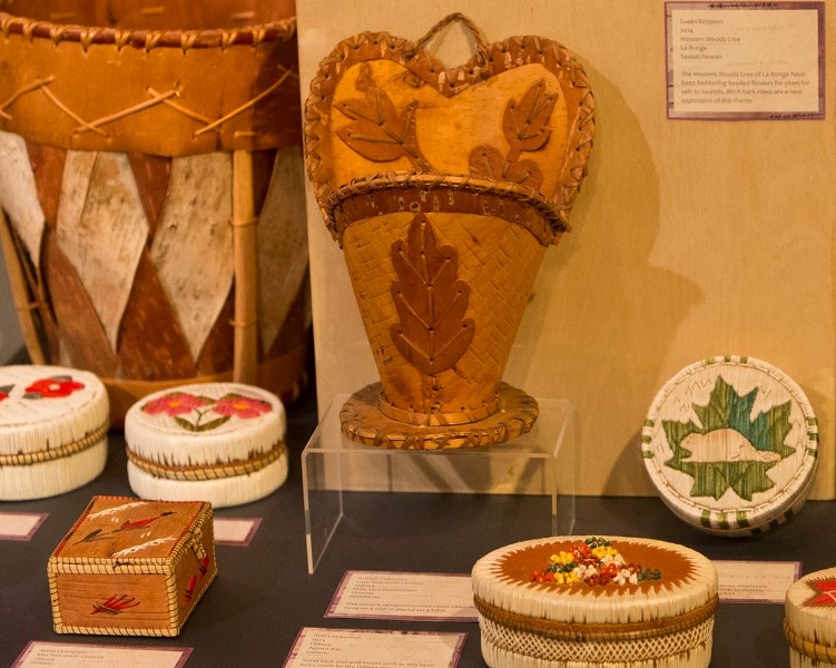 Birch art at the Musée Héritage Museum as part of the new Waskway exhibit.