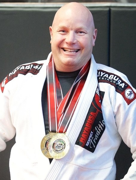 WORLD CALIBRE – Tyler Edworthy of Morinville won two gold medals at last month&#8217;s United States national pro jiu-jitsu tournament at Santa Barbara