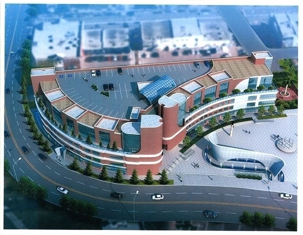 An artist&#8217;s rendering of the St. Albert and District Chamber of Commerce&#8217;s proposed downtown building.