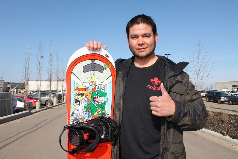 DEAFLYMPIAN – St. Albert snowboarder Rob Nepinak will compete for Canada at the 18th Winter Deaflympics