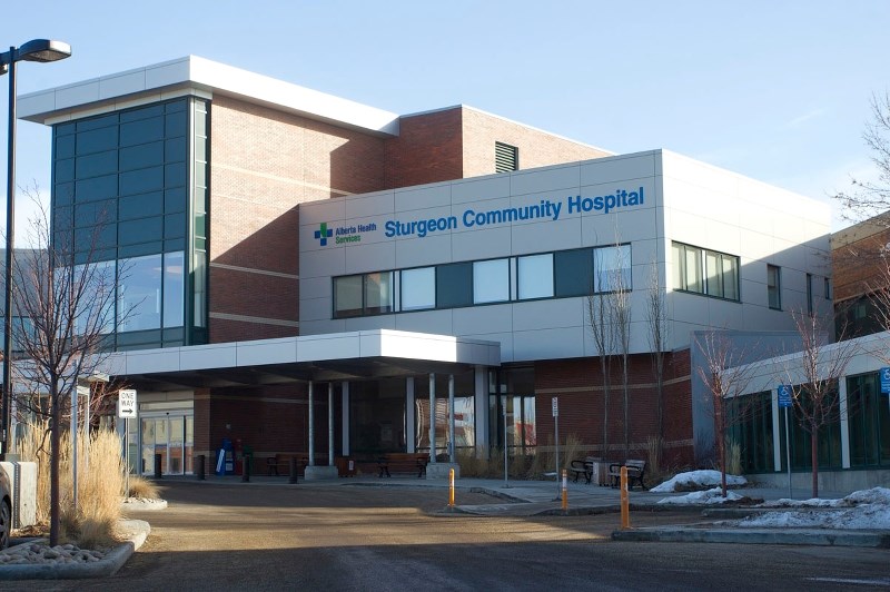Admission wait times for the Sturgeon Hospital are among the highest in the province.