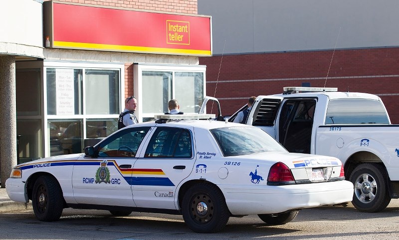 CIBC ROBBED – An armed cyclist robbed a St. Albert bank last week