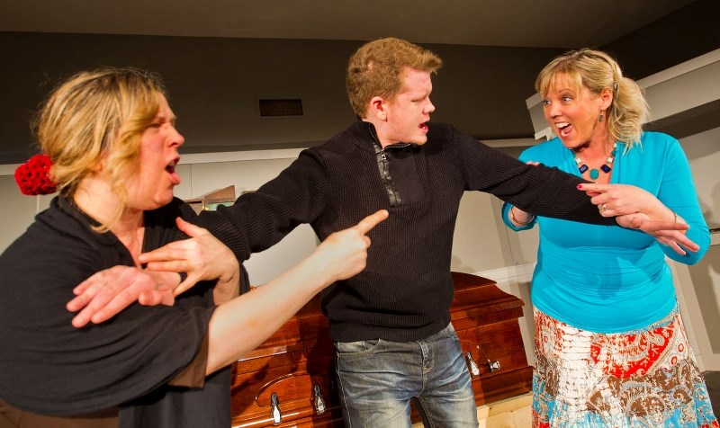 Director Katie Elliott has marshaled her troops for Lafferyt&#8217;s Wake into delivering high-energy performances that miraculously coalesce.