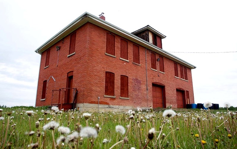 RESIDENTIAL SCHOOL &#8211; The building that was once a part of the residential school at Poundmaker