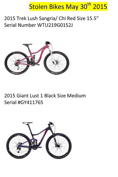 Four bikes were stolen from Cranky&#8217;s Bike Shop on May 30. Police were called to the store at 24 Perron St. around 3:50 a.m. They found that someone broke into the store 