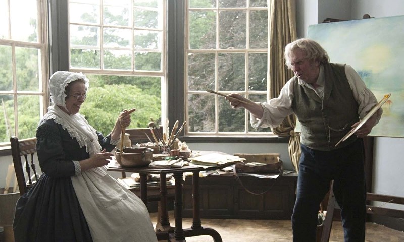 Timothy Spall plays J.M.W. Turner in Mike Leigh&#8217;s historical drama