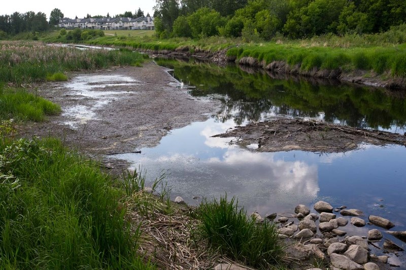 Water levels on the Sturgeon river and in places like Big Lake have dropped as the summer weather continues.