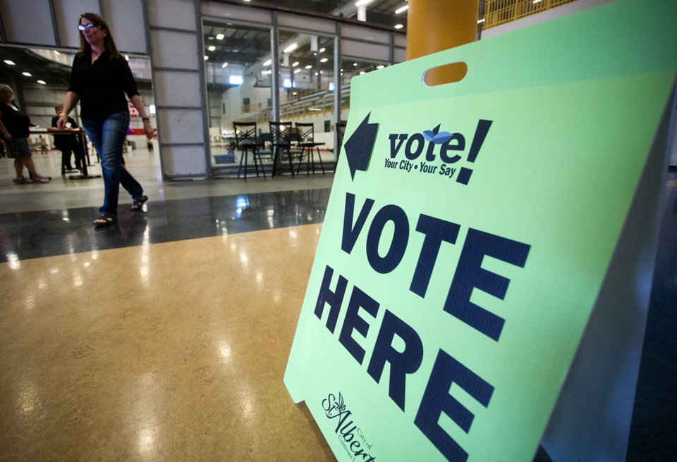 About 10.5 per cent of eligible voters turned out to cast a ballot for a new city councillor on Wednesday.