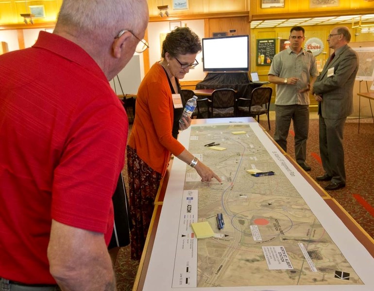 Residents of St. Albert had the opportunity to attend an open house at the Royal Canadian Legion on Monday regarding the city&#8217;s transportation master plan